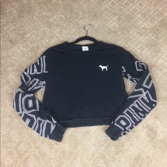 PINK Victoria's Secret Tops - VS PINK Pullover Crew Neck Longsleeve